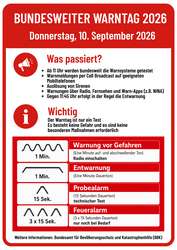Bundesweiter Warntag